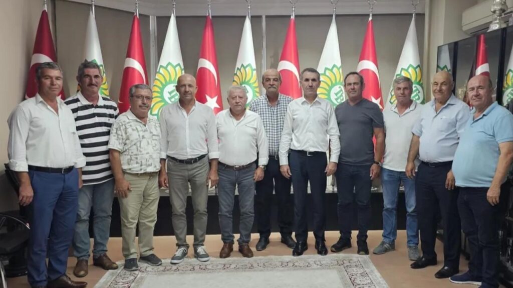 Ziraat Odası başkanlarından Şafak Kırbiç ve TMO’ya ziyaret